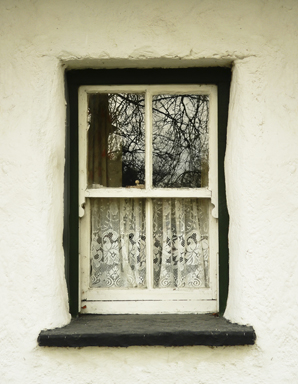 Irish whitewash Country Cottage casement Window