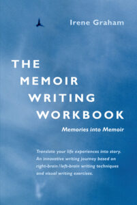 Blue Cover of The Memoir Writing Workbook Irene Graham