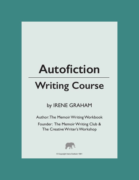 Autofiction Course